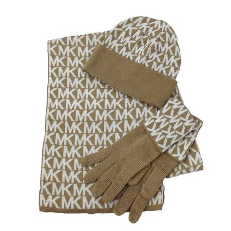 michael kors logo hat and scarf set|michael kors scarf tk maxx.